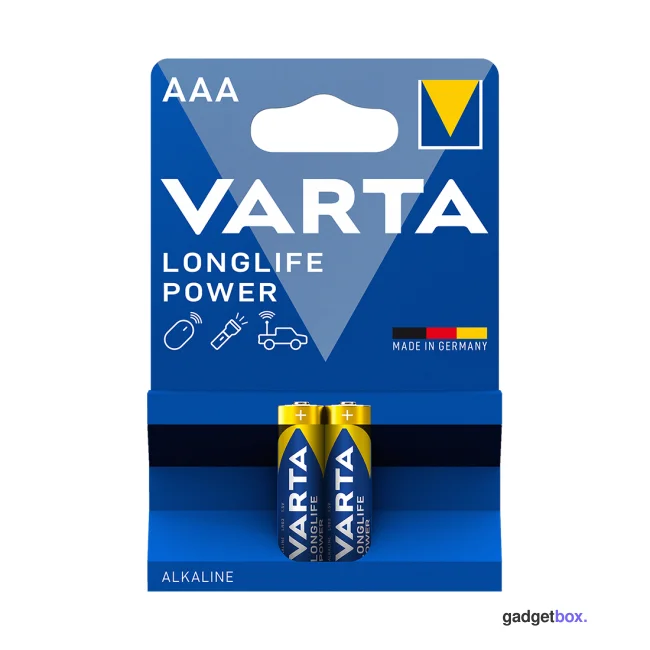 Батарейка VARTA Longlife Power Micro 1.5V - LR03/AAA (2 шт)