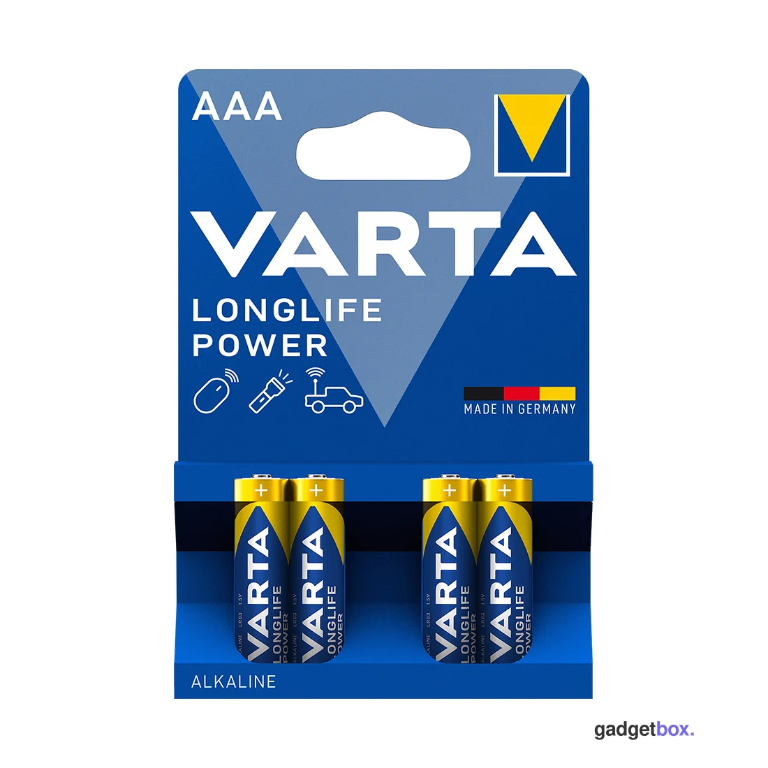 Батарейка VARTA Longlife Power Micro 1.5V - LR03/ AAA (4 шт)