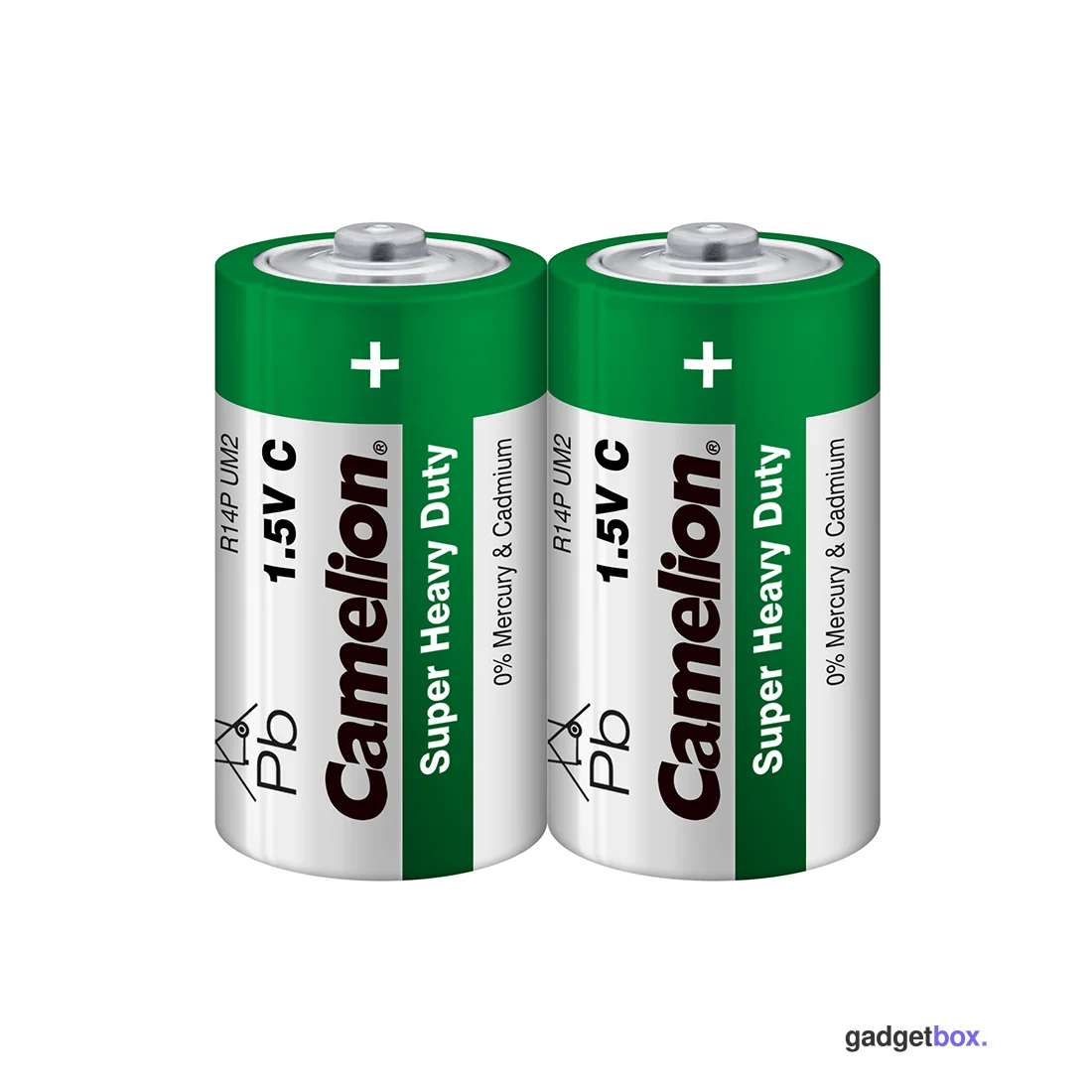 Батарейка CAMELION Super Heavy Duty R14P-SP2G 2 шт. в плёнке