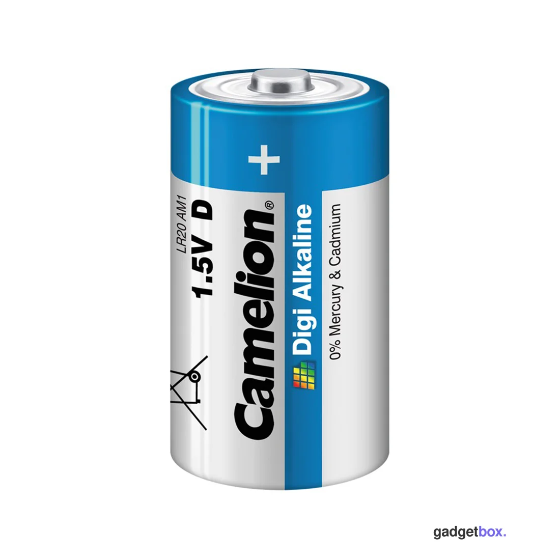 Батарейка CAMELION Digi Alkaline LR20-BP2DG 2 шт. в блистере