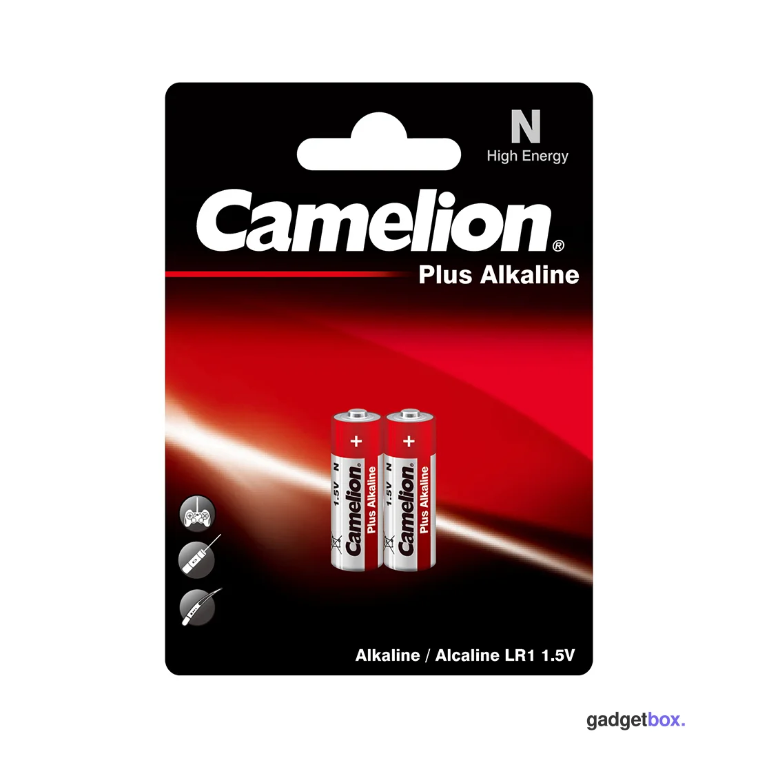 Батарейка CAMELION Plus Alkaline LR1-BP2
