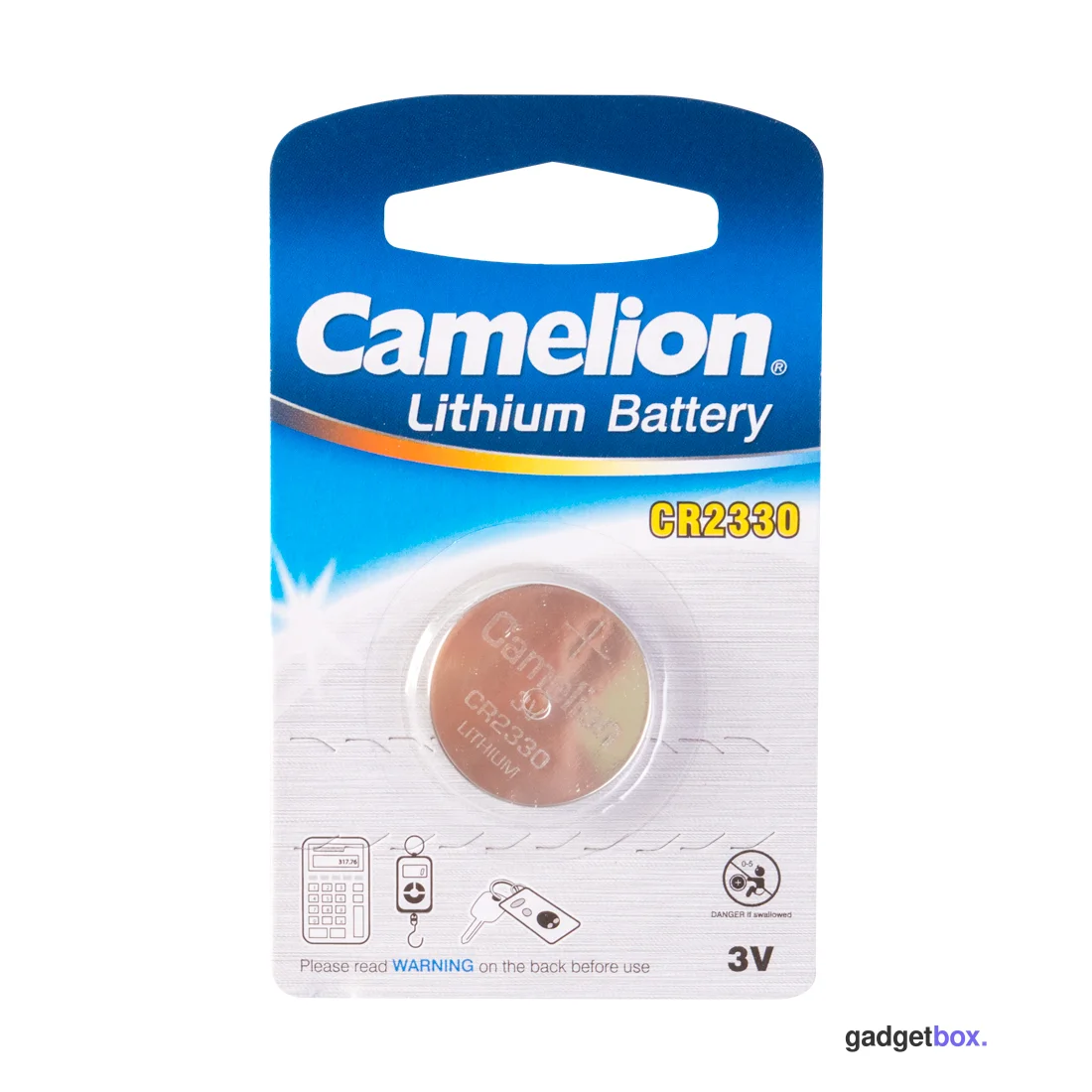 Батарейка CAMELION Lithium CR2330-BP1
