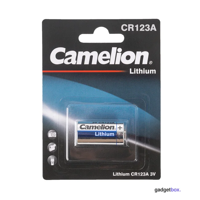 Батарейка CAMELION Lithium CR123A-BP1