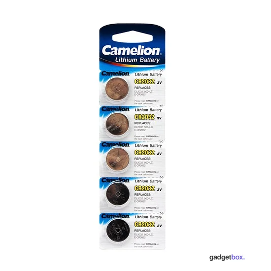 Батарейка CAMELION Lithium CR2032-BP5 5 шт. в блистере