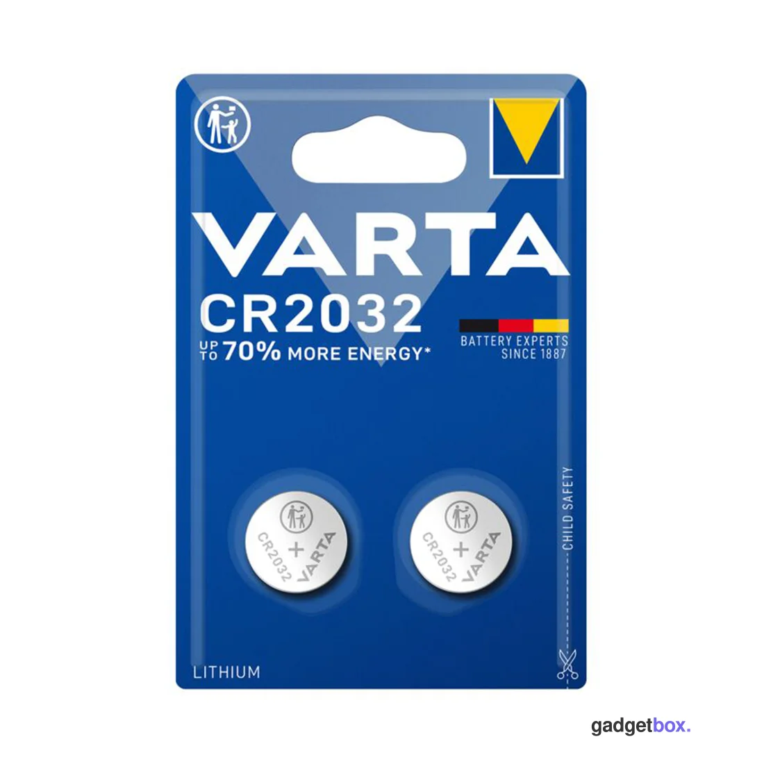 Батарейка VARTA Lithium CR2032 3V (2 шт)