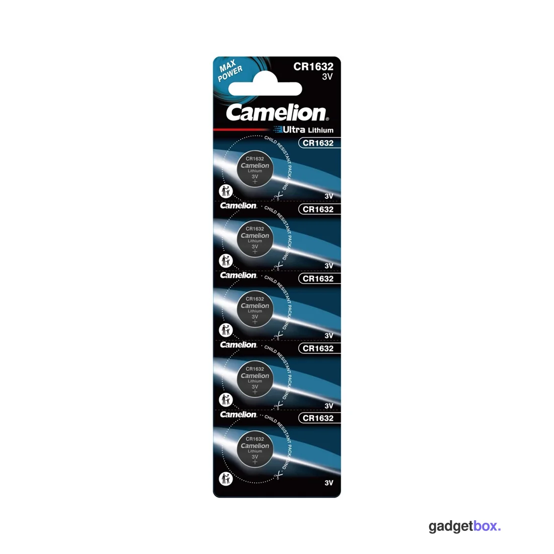 Батарейка CAMELION Lithium CR1632-BP5