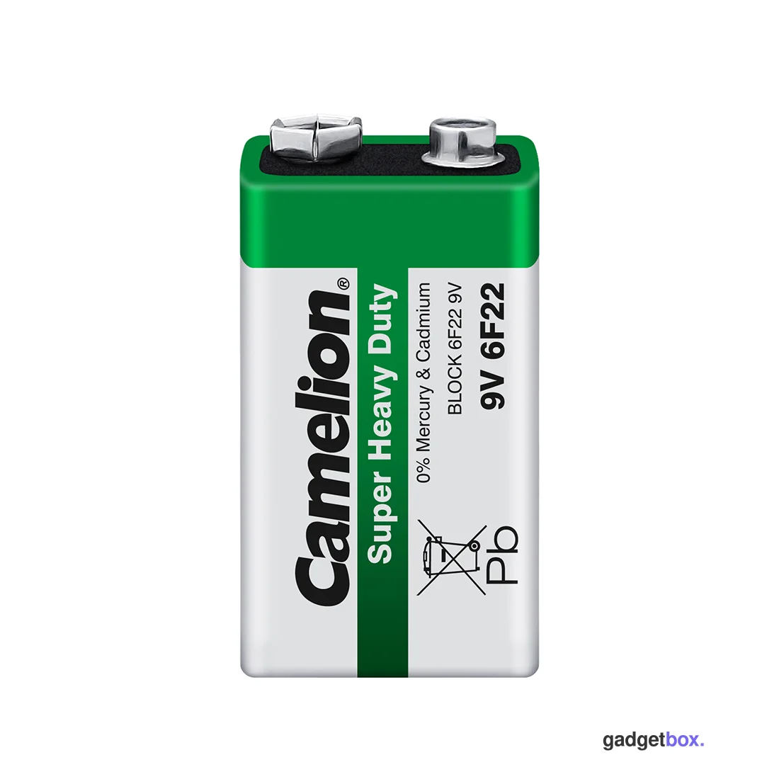 Батарейка CAMELION Super Heavy Duty 6F22-SP1G