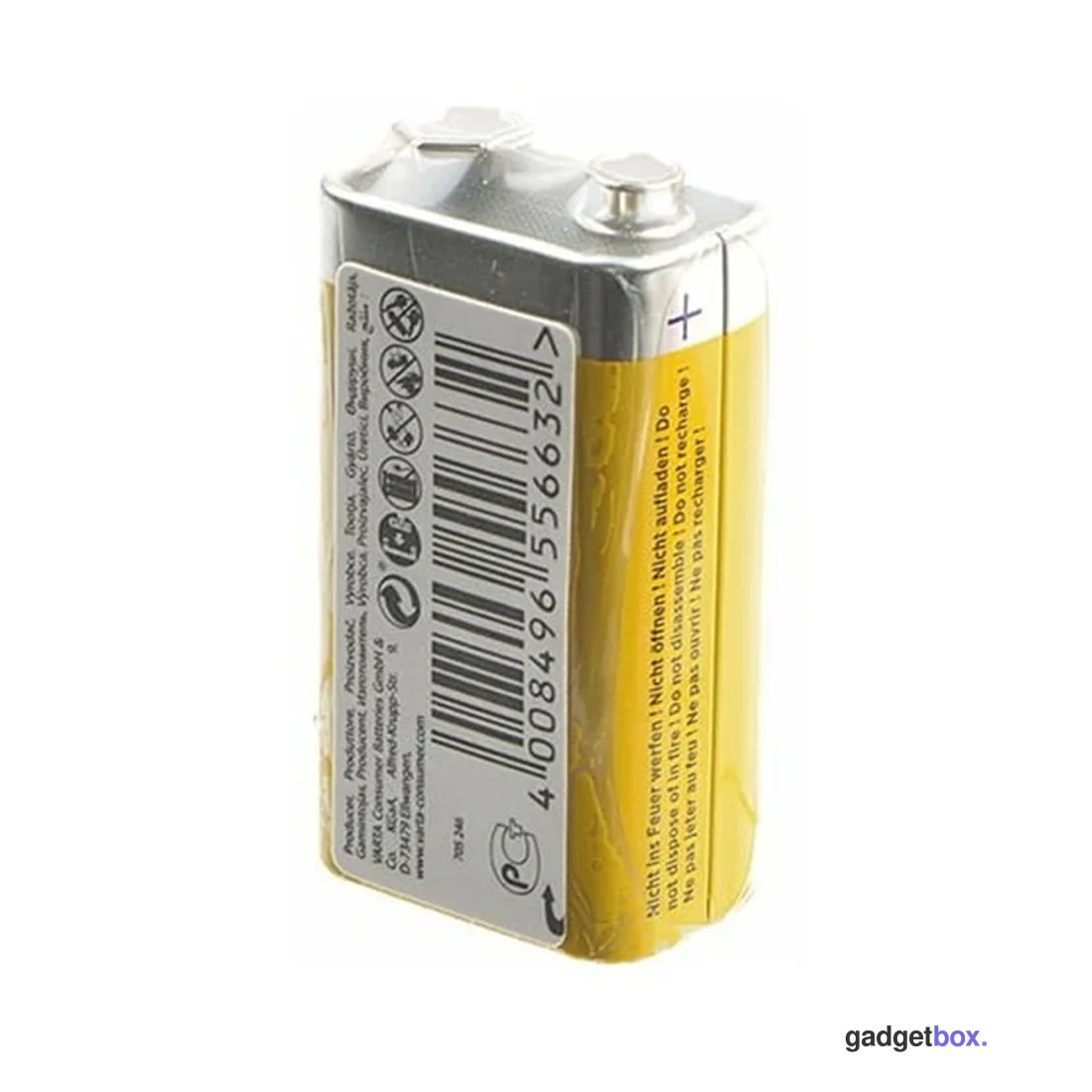 Батарейка VARTA Superlife (Super Heavy Duty) E-Block 9V - 6F22P 1 шт. в пленке