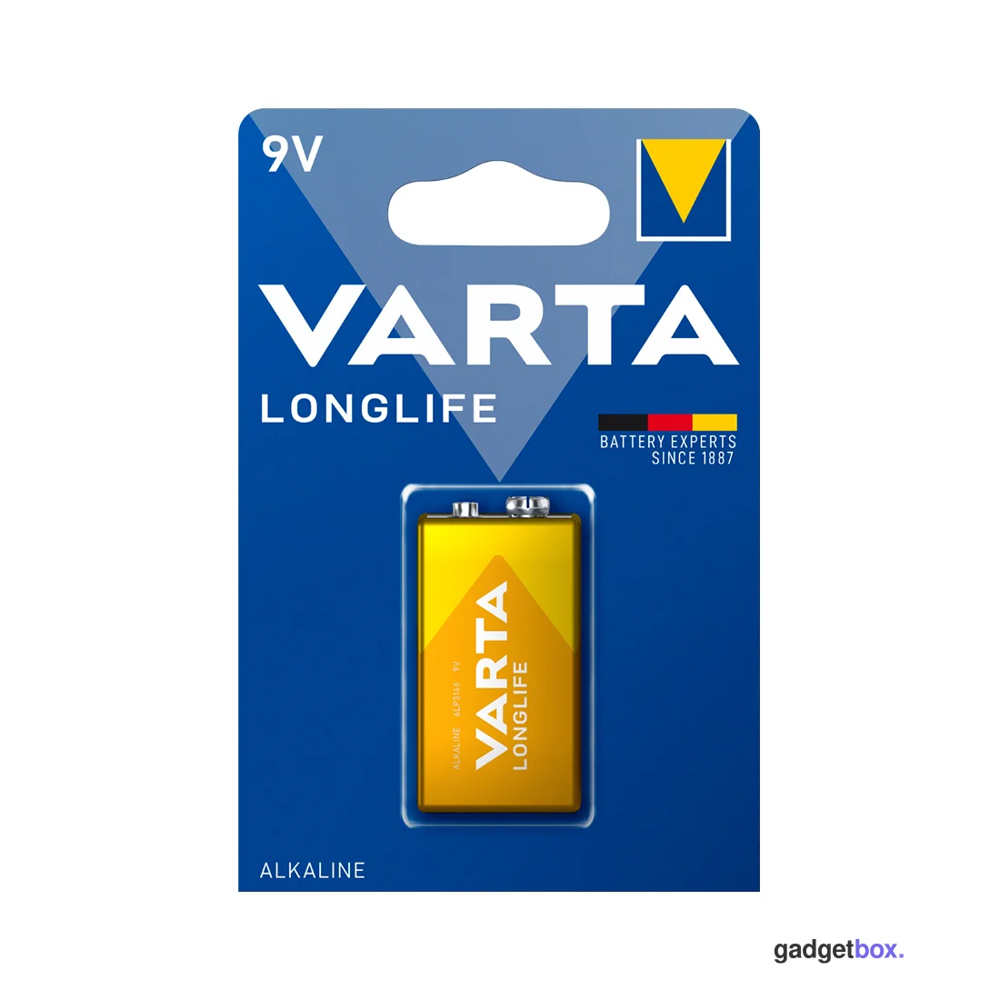 Батарейка VARTA Longlife 9V - 4122 6LP3146 (1шт)
