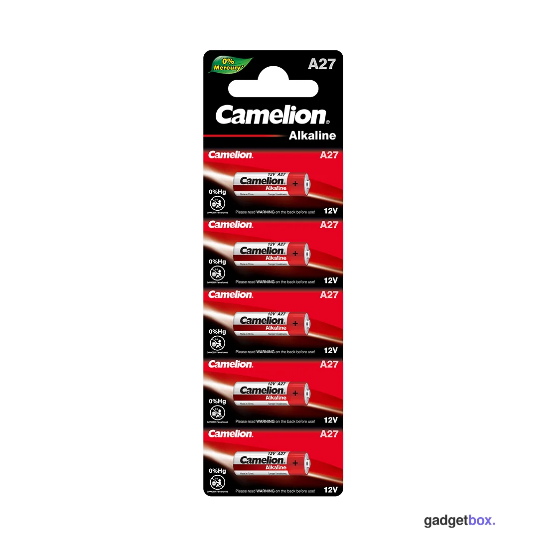 Батарейка CAMELION Alkaline A27-BP5