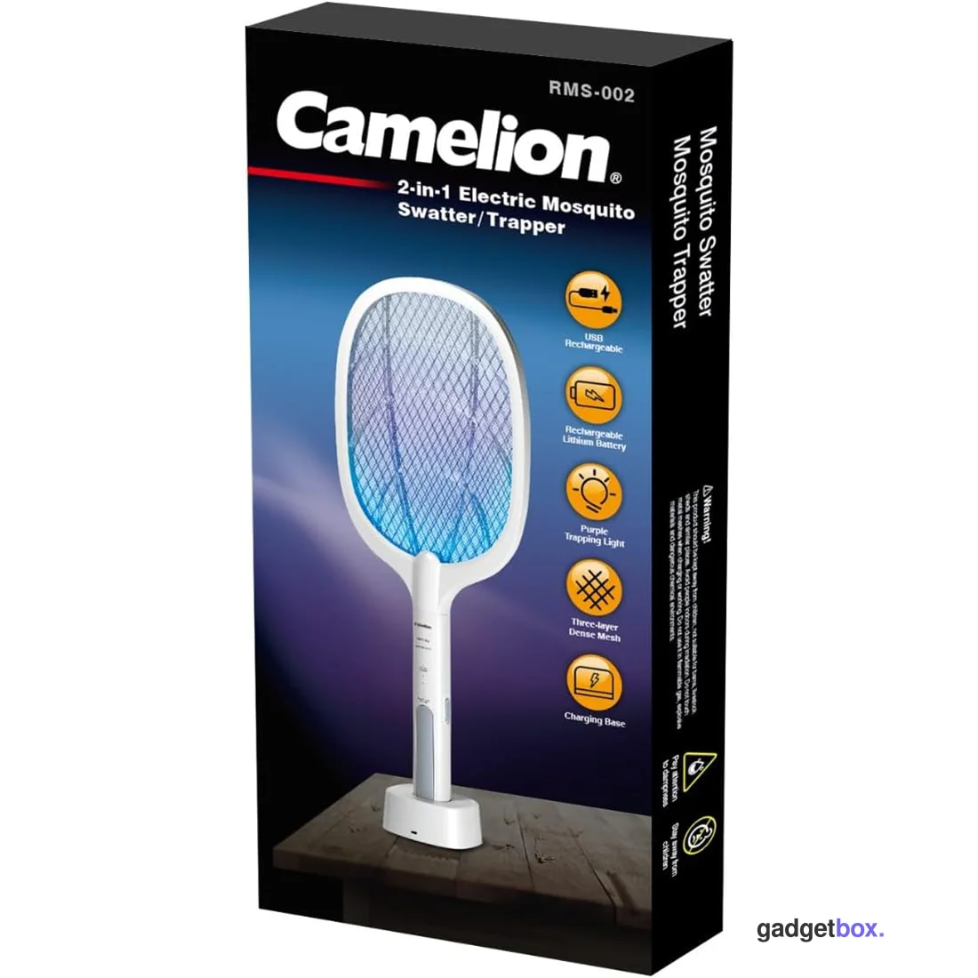 Электрическая мухобойка CAMELION RMS-002-CB