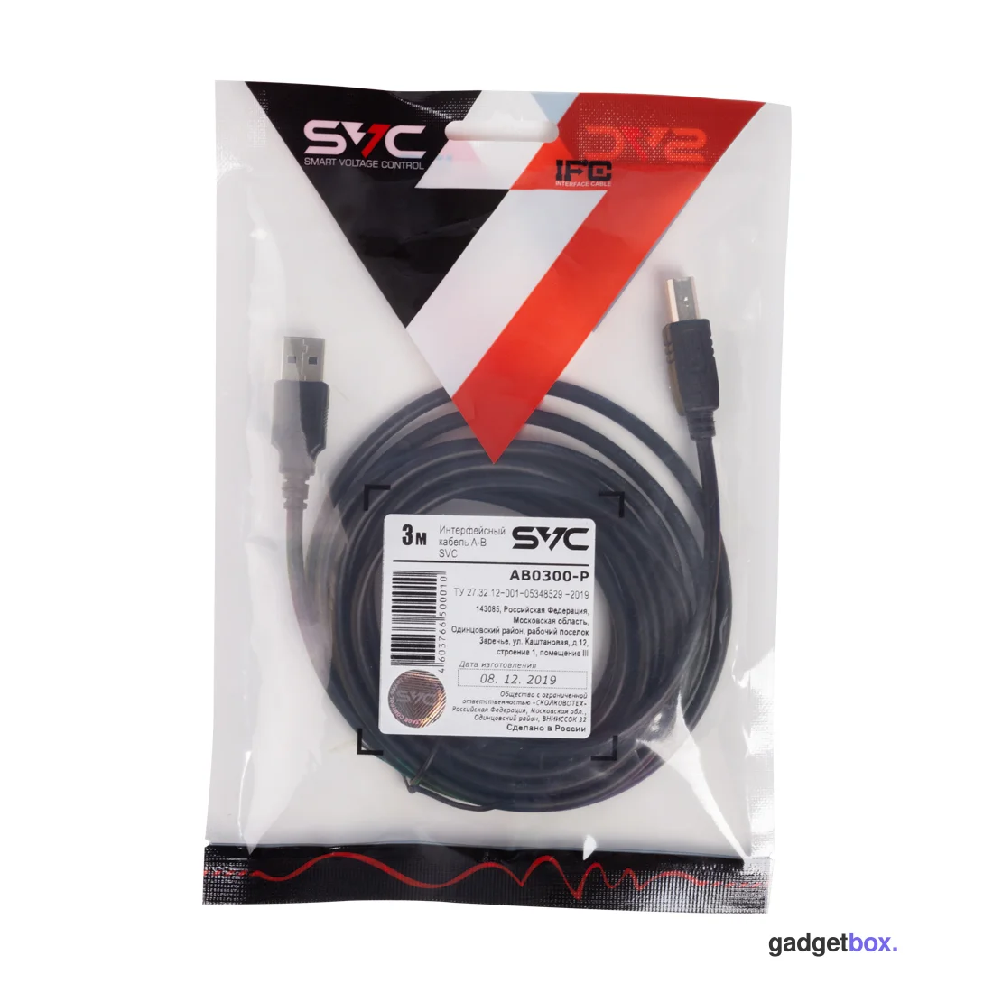Интерфейсный кабель A-B SVC AB0300-P
