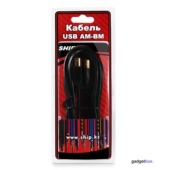 Интерфейсный кабель A-B SHIP SH7013-5B Hi-Speed USB 2.0 30В