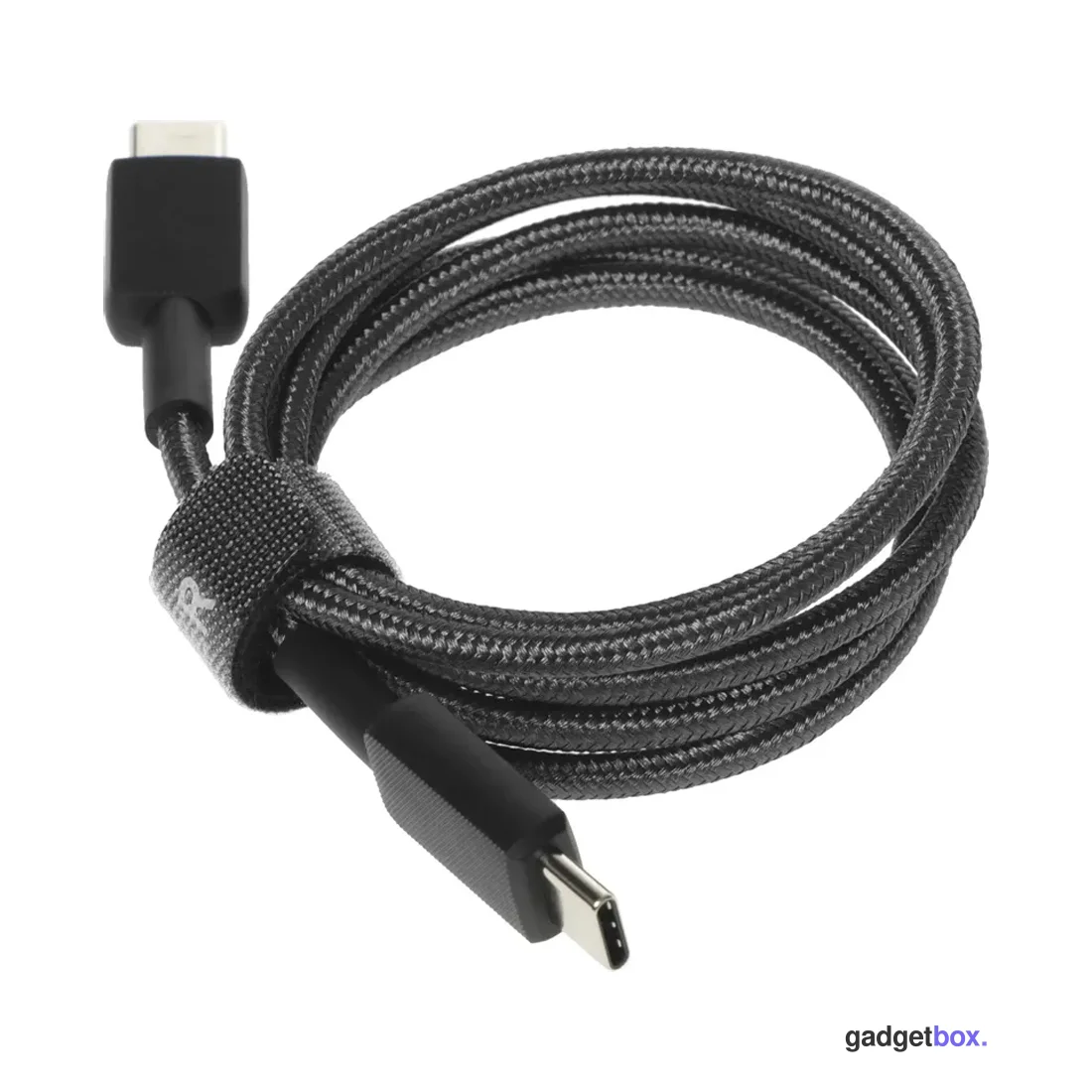 Интерфейсный кабель Anker 322 USB-C to USB-C Cable 1м (A81F5G11) Черный