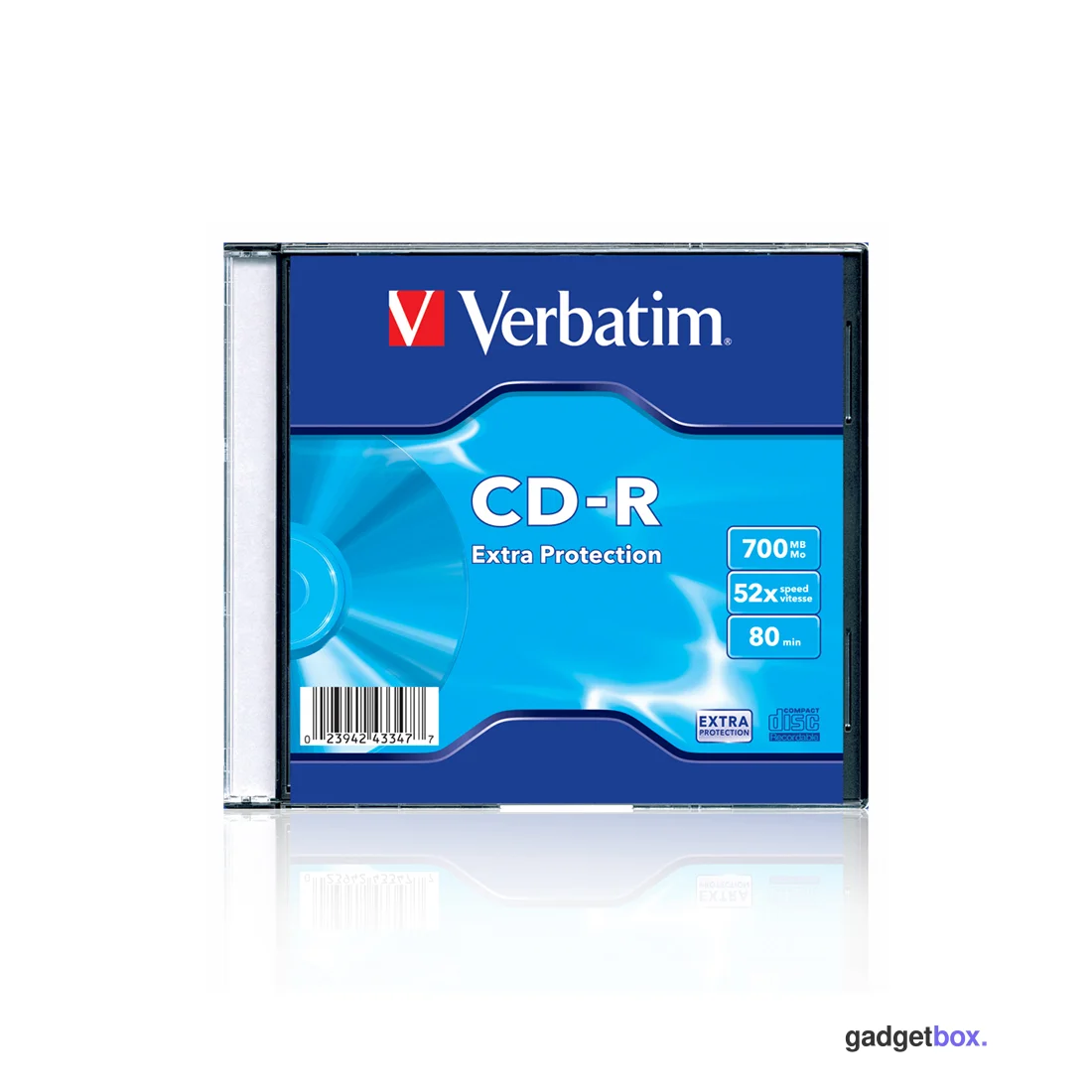 Диск CD-R Verbatim (43347) 700MB 1штук Незаписанный
