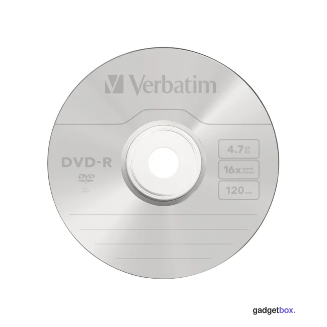 Диск DVD-R Verbatim (43522) 4.7GB 25штук Незаписанный