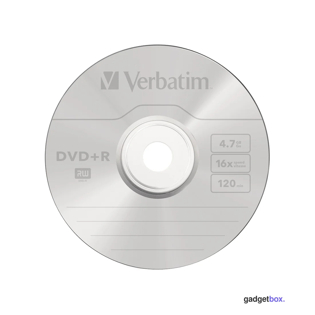 Диск DVD+R Verbatim (43498) 4.7GB 10штук Незаписанный