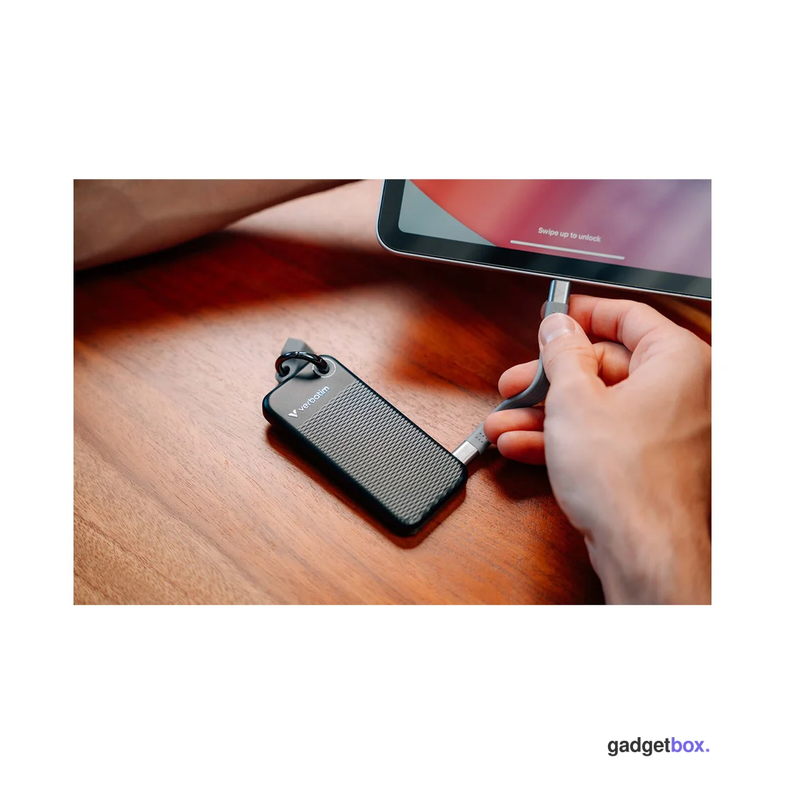 Внешний SSD диск Verbatim Pocket SSD 32190 1TB Чёрный