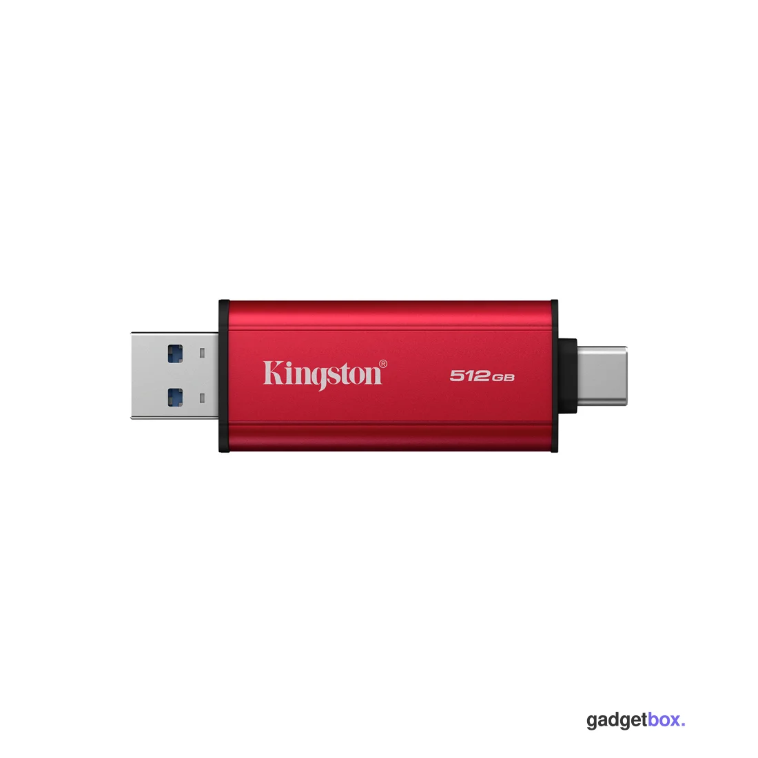 Внешний SSD диск Kingston 512GB Dual Portable Красный