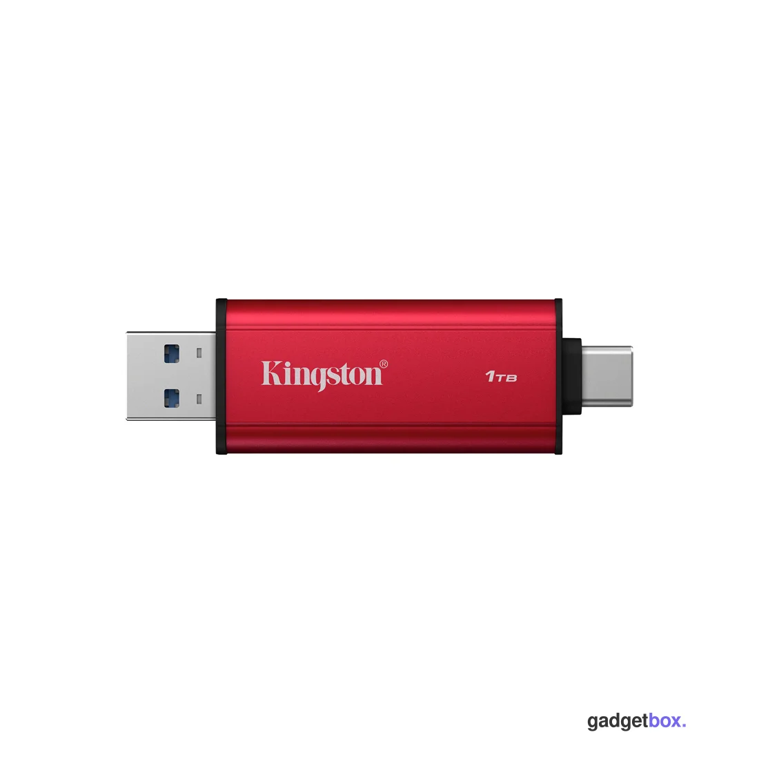 Внешний SSD диск Kingston 1TB Dual Portable Красный
