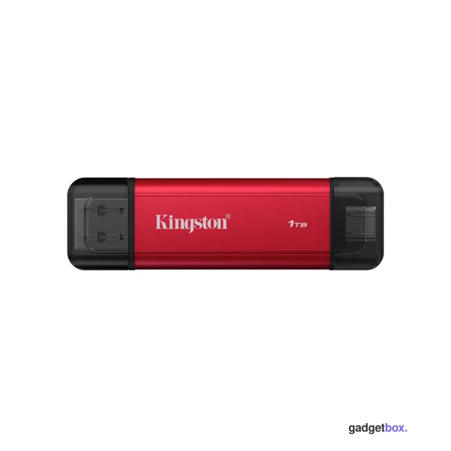Внешний SSD диск Kingston 1TB Dual Portable Красный