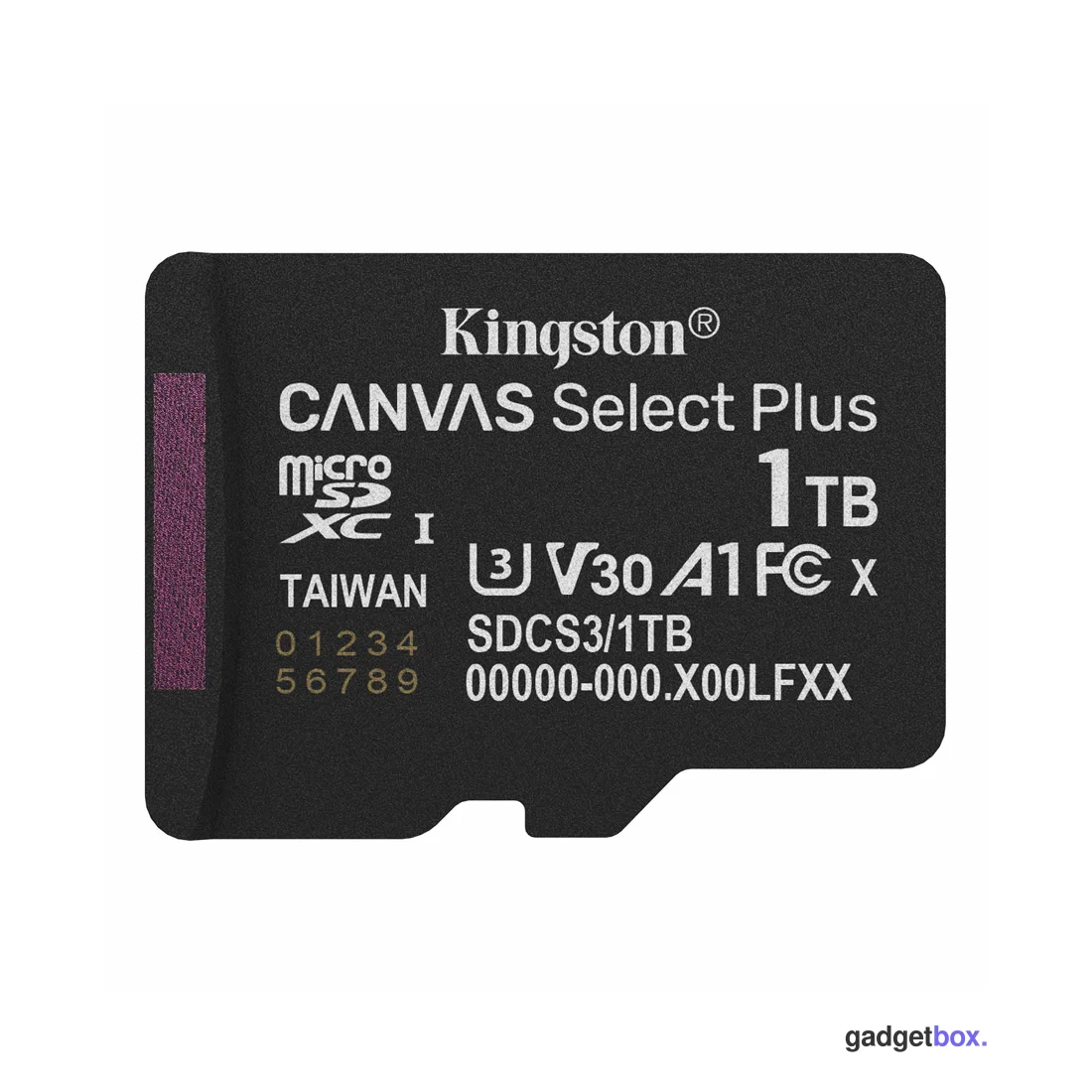 Карта памяти Kingston SDCS3/1TBSP Canvas Select Plus A1 U3 V30 1TB