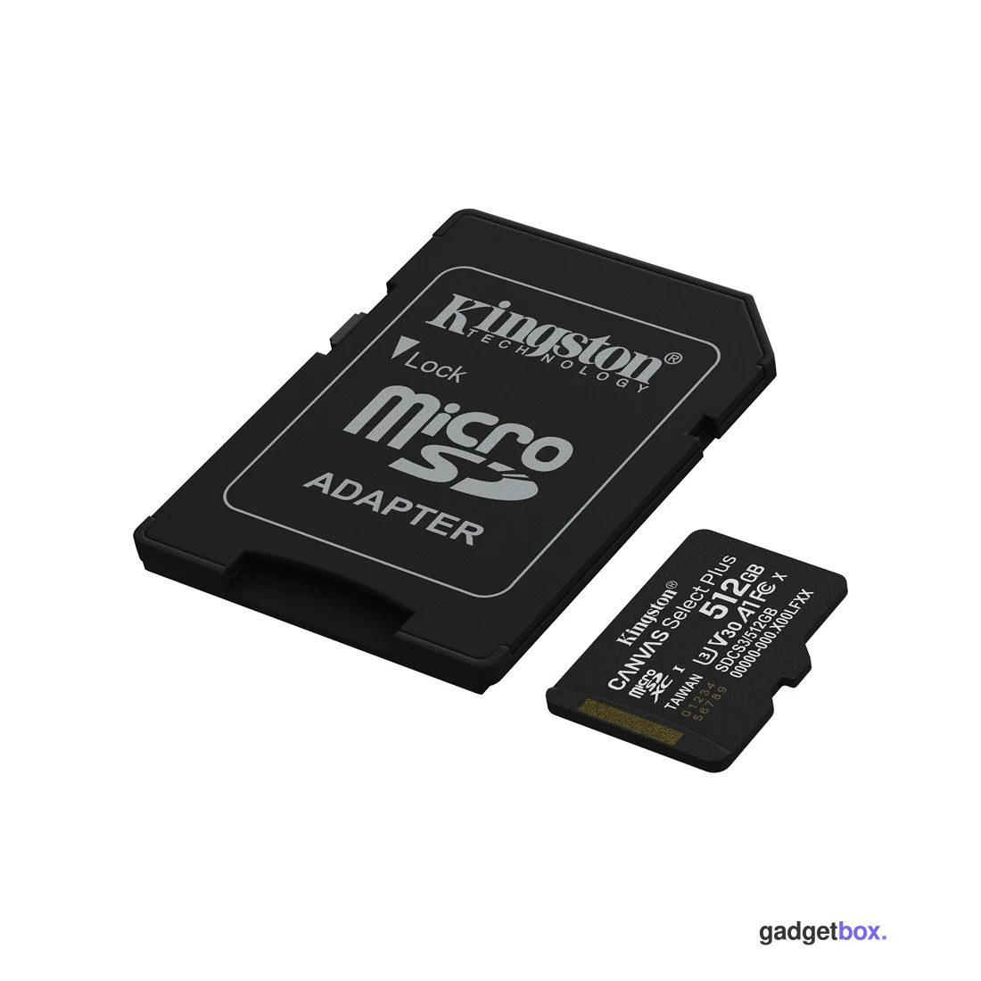 Карта памяти Kingston SDCS3/512GB Canvas Select Plus A1 U3 V30 512GB