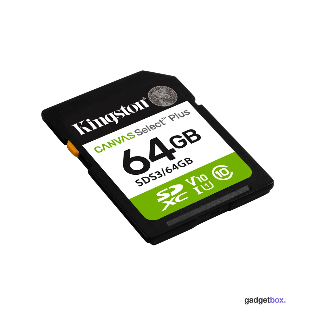 Карта памяти Kingston SDS3/64GB Canvas Select Plus C10 UHS-I U1 V10 64GB