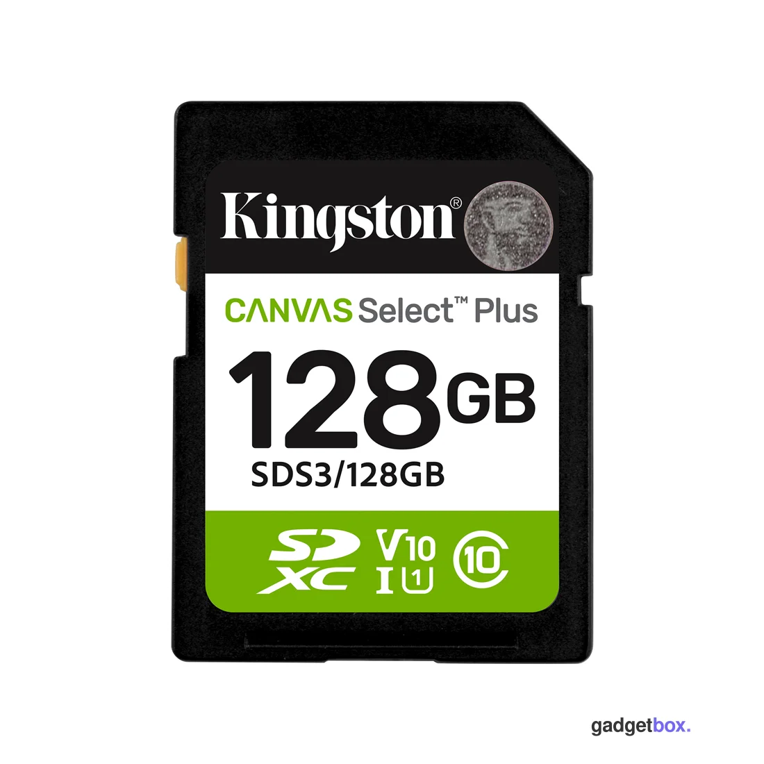 Карта памяти Kingston SDS3/128GB Canvas Select Plus C10 UHS-I U1 V10 128GB