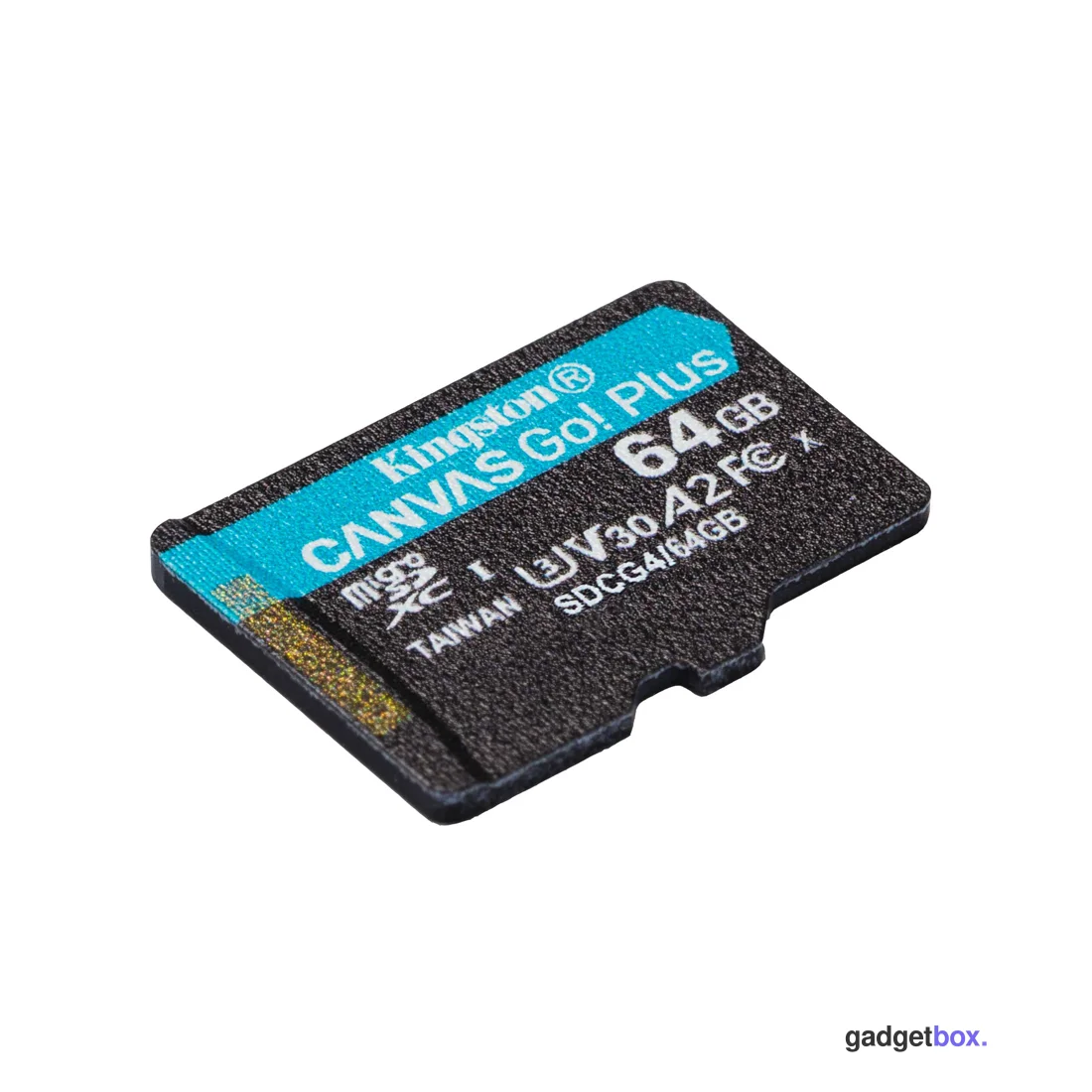 Карта памяти Kingston SDCG4/64GBSP Canvas Go Plus A2 U3 V30 64GB