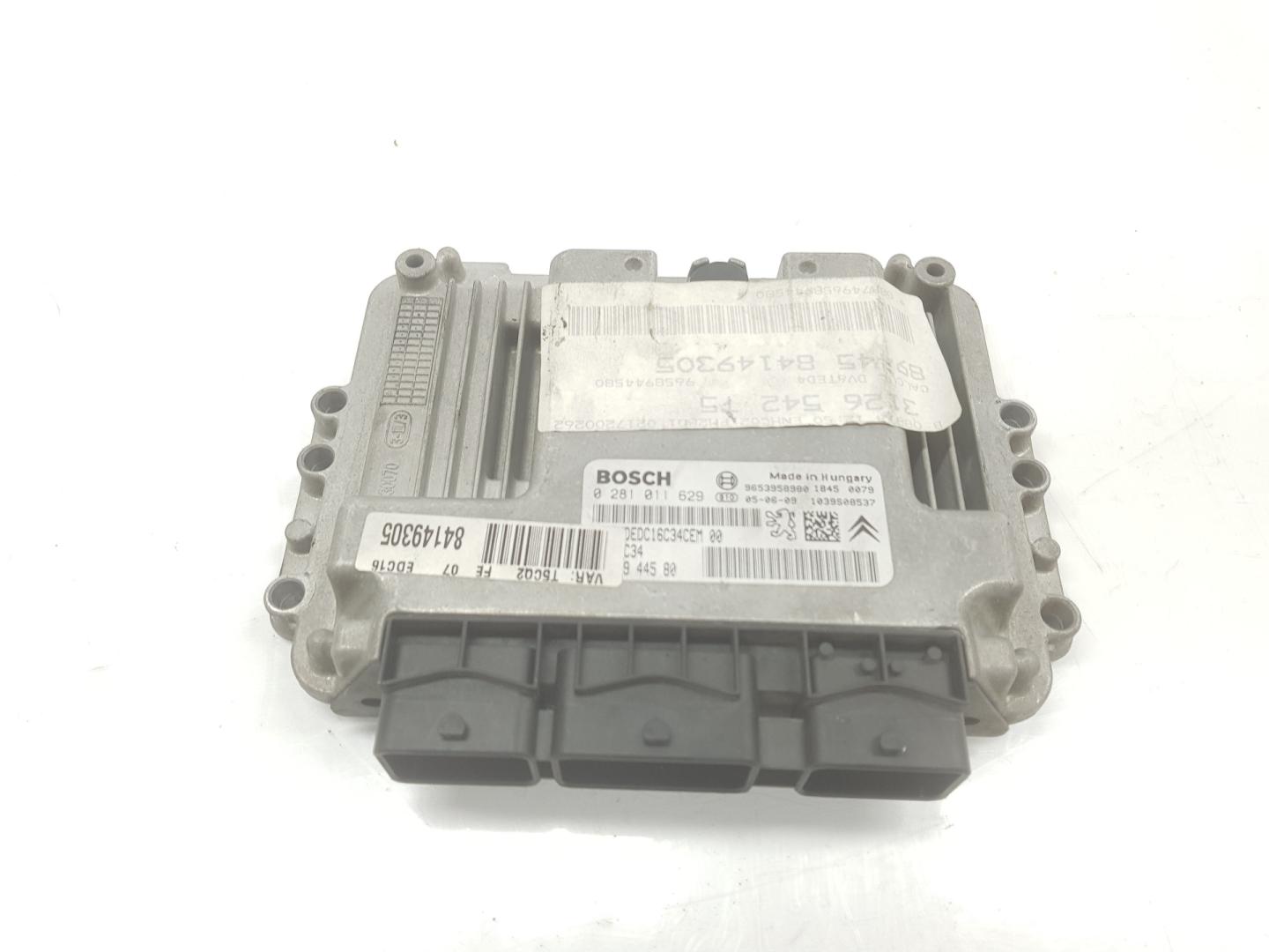 CENTRALINA DO MOTOR UCE PEUGEOT 307 BREAK SW S2