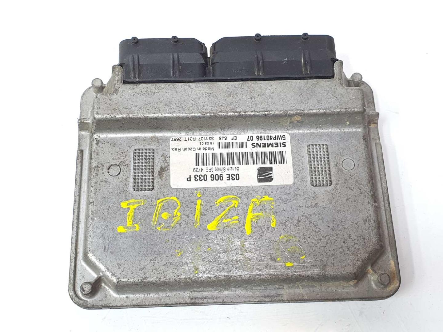 CENTRALINA DO MOTOR UCE SEAT IBIZA 6L1