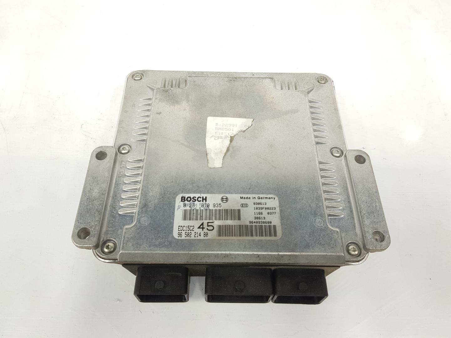 CENTRALINA DO MOTOR UCE PEUGEOT 307 BREAK SW S104.2002