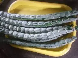 Traditional Steamed Cassava Sticks (Bobolo)