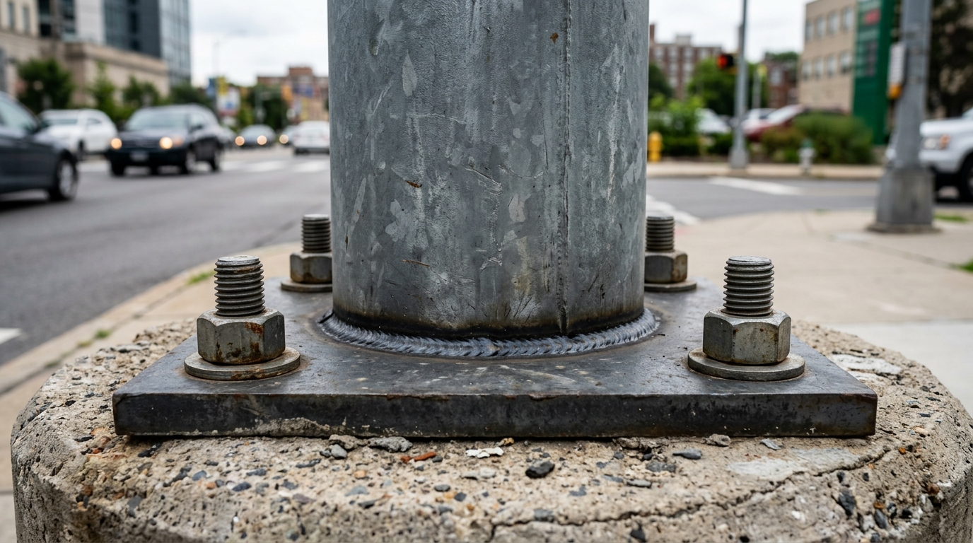Engineering Standards Rise for Traffic Signal Poles