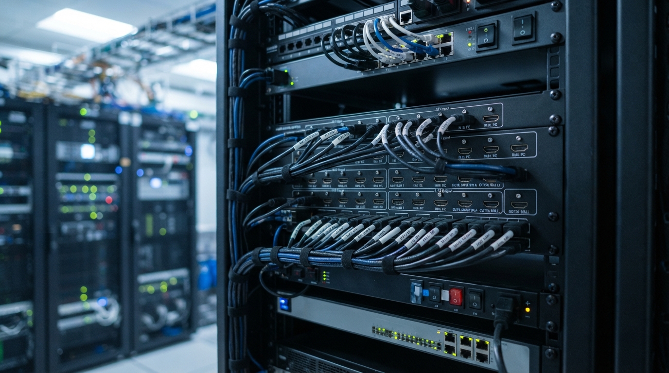 One Switch, 16 Screens: AV Control Consolidates