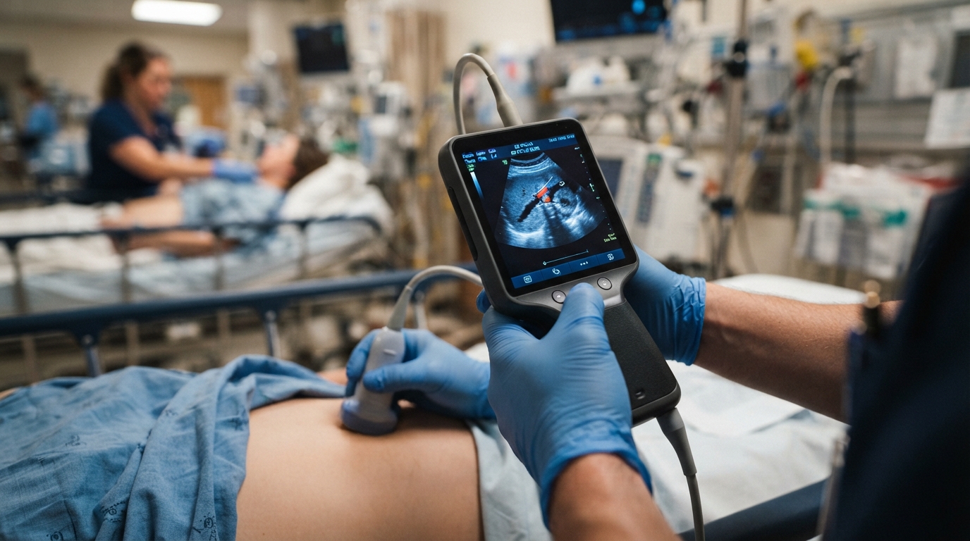 Ultrasound Market Bets Big on Handheld Devices
