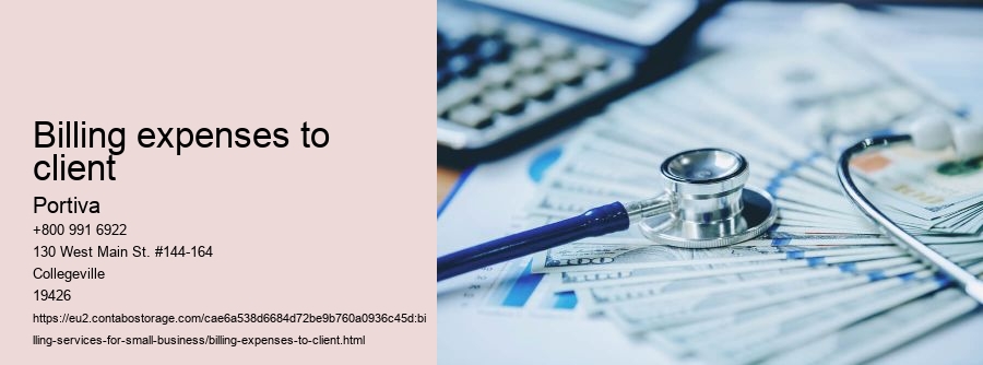 billing expenses to client