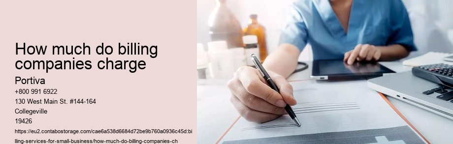 how much do billing companies charge