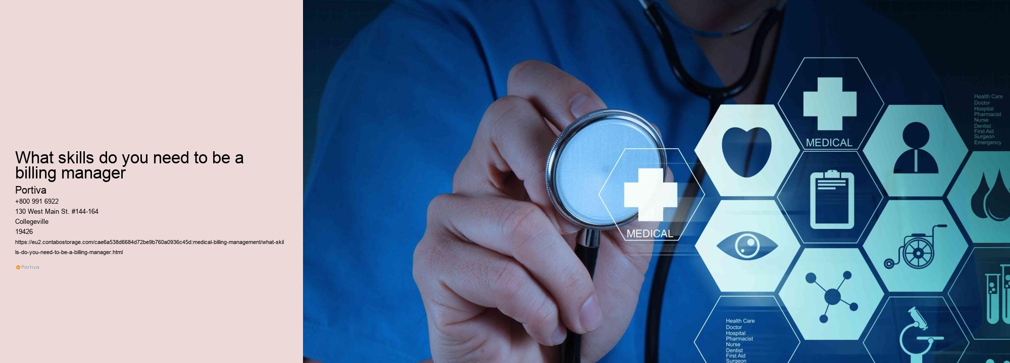 What skills do you need to be a billing manager