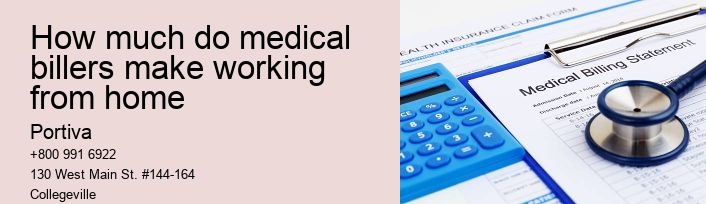 how much do medical billers make working from home