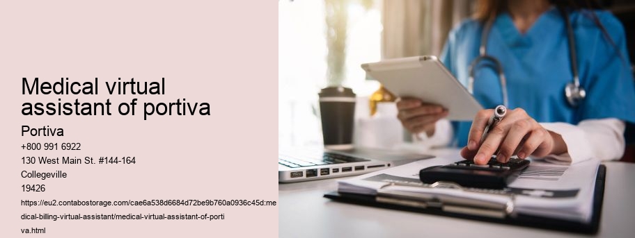 medical virtual assistant of portiva