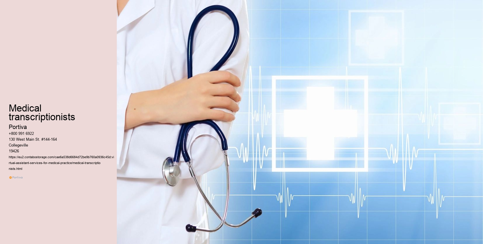 medical transcriptionists