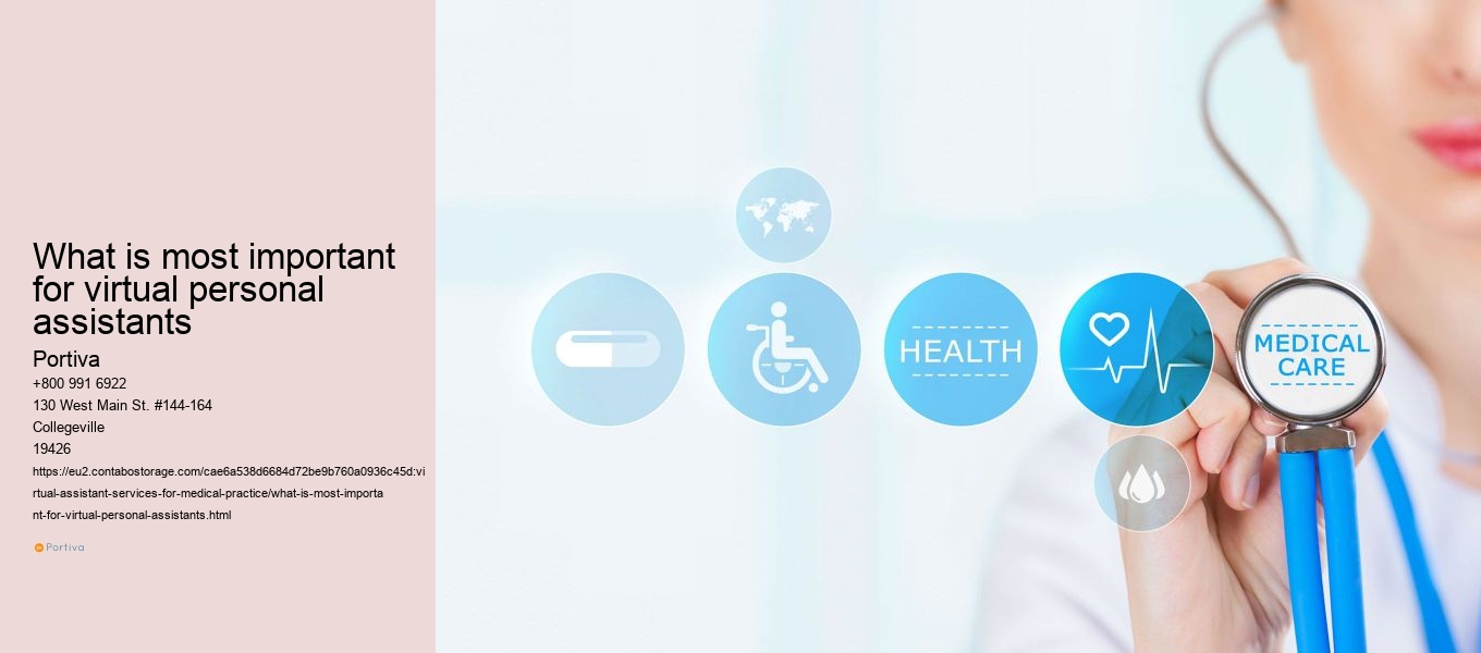 What is most important for virtual personal assistants