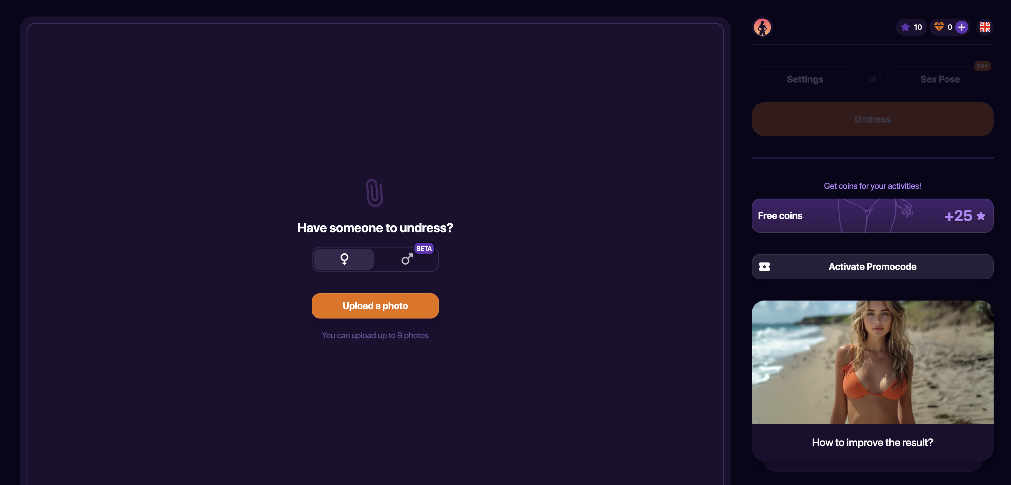 How to use ClothOff for Free Coins A StepbyStep Guide 2024 Clothoff.io