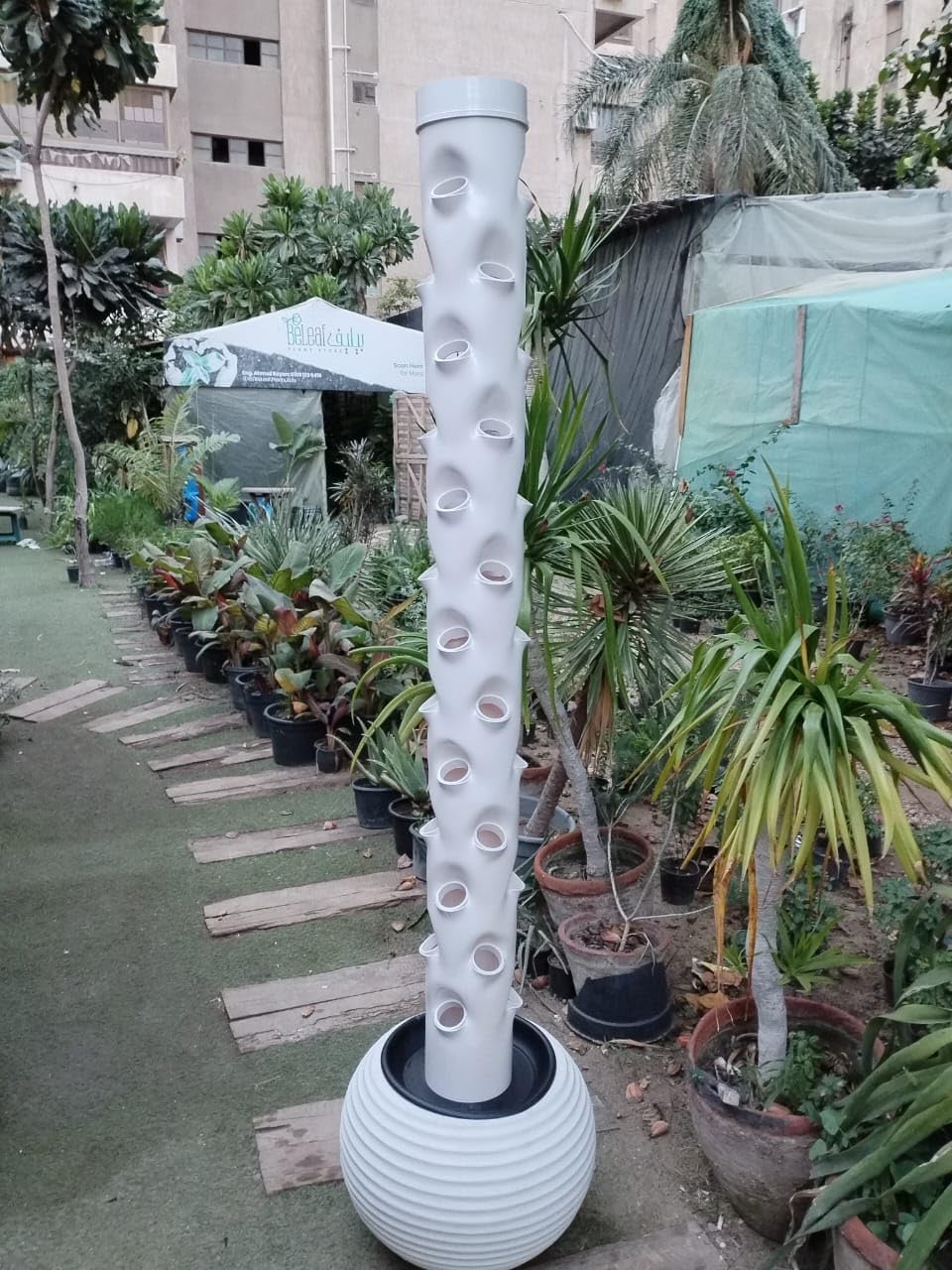 hydroponics tower