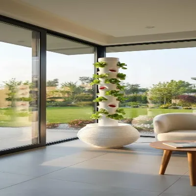 Meridian Vertical Hydroponic Tower –30hole