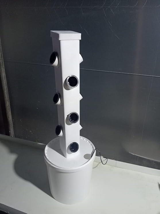 Meridian plastic Hydroponic Tower – 30 Plant Sites