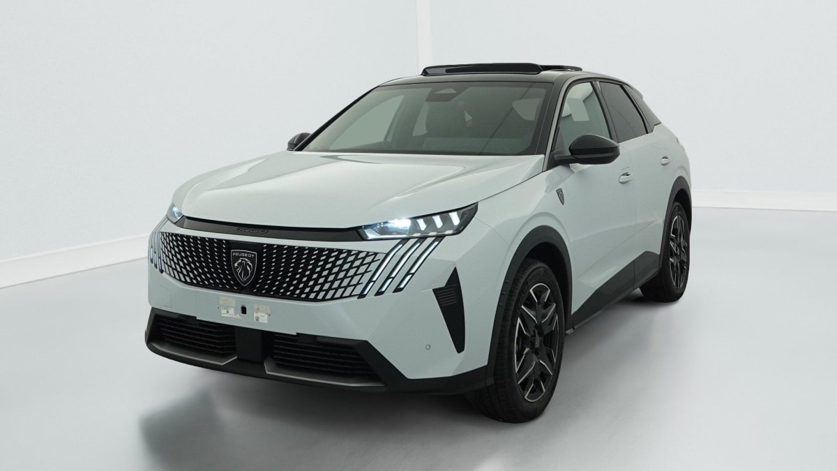 PEUGEOT 3008 Hybrid 145 e-DCS6 GT + Pack Hi-Fi Focal Système + Pack Toit Ouvrant