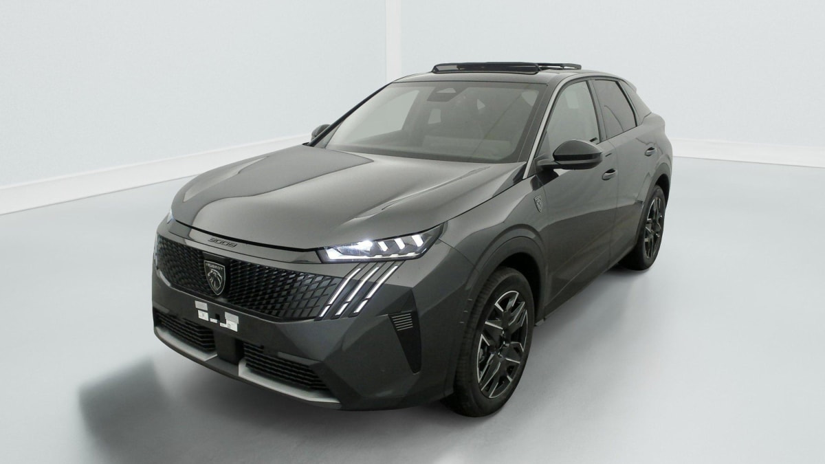PEUGEOT 3008 Hybrid 145 e-DCS6 GT + Pack Hi-Fi Focal Système + Pack Toit Ouvrant